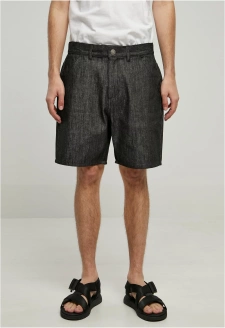 Denim Bermuda Shorts jet black