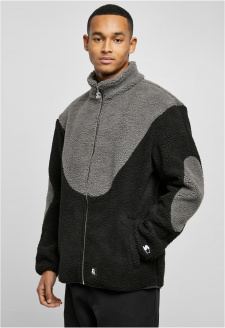 Starter Sherpa Fleece Jacket black/asphalt