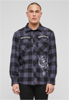 Motörhead Checkshirt black/grey