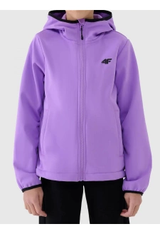 Dívčí softshellová bunda 4F