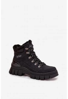 Ocieplane Trapery Damskie Lee Cooper LCJ-25-31-3911 Czarne