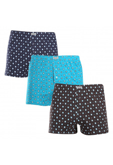 3PACK férfi boxer Andrie többszínű