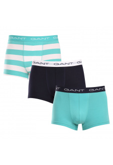 3PACK férfi boxer Gant többszínű