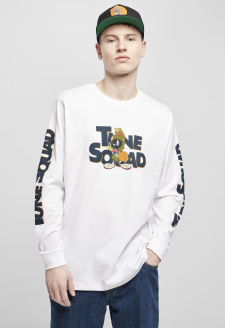 Space Jam Taz Pose Longsleeve white