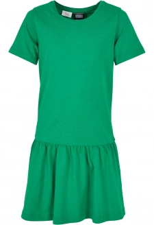 Girls Valance Tee Dress bodegagreen
