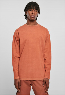 Heavy Oversized Garment Dye Longsleeve terracotta