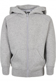 Boys Zip Hoody grey