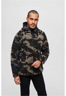 Teddyfleece Worker Jacket darkcamo