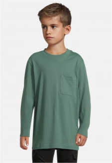 Boys Heavy Oversized Pocket Longsleeve paleleaf