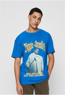 Biggie More Money More Problems Oversize Tee cobalt blue