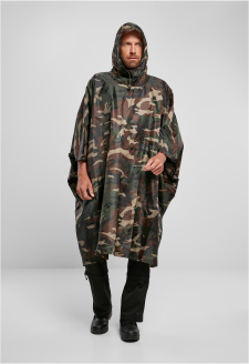 Ripstop Poncho woodland