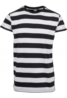 Block Stripe Tee blk/wht