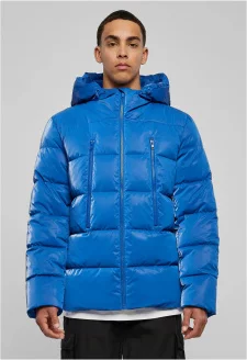 Shark Skin Puffer Jacket royal