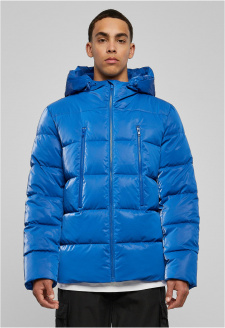 Shark Skin Puffer Jacket royal