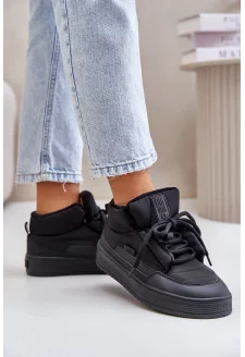 Śniegowce Damskie Big Star OO274A530 Czarne