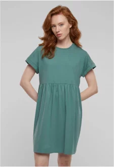 Ladies Organic Empire Valance Tee Dress paleleaf