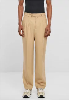 Double Pleated Pants unionbeige