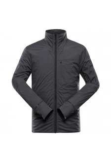 Pánská zateplená bunda ALPINE PRO NOKED dk.true gray