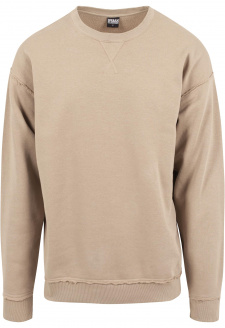 Oversized Open Edge Crew warm sand