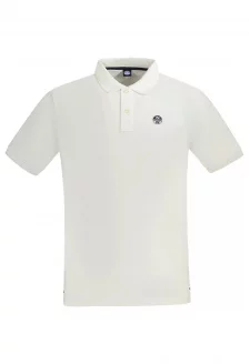 PÁNSKE PÁNSKE POLO S KRÁTKYMI RUKÁVMI NORTH SAILS BIELY