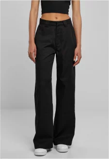 Ladies Straight Leg Workwear Pants black