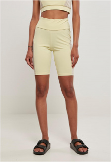 Ladies Color Block Cycle Shorts softyellow/softseagrass