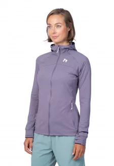 Dámská funkční mikina Hannah ELI HOODY gray ridge mel
