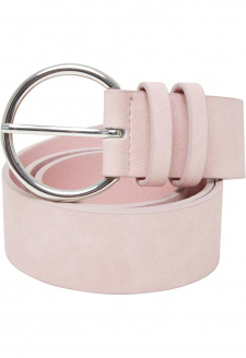 Basic Suede PU Belt lemonadepink