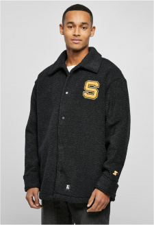 Starter Sherpa Shirt Jacket black