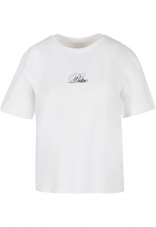 Babe Wording Tee white