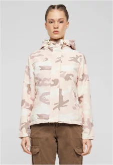 Ladies Windbreaker Frontzip candy camo
