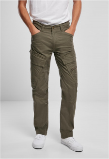 Adven Slim Fit Cargo Pants olive