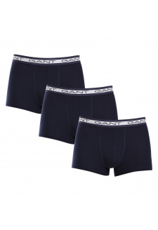 3PACK férfi boxer Gant kék