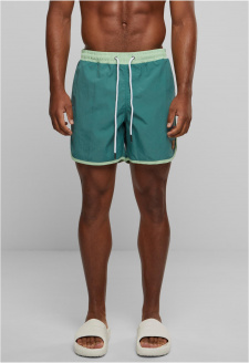 Retro Swimshorts paleleaf/vintagregreen