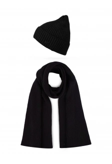 Dámský set šály a čepice Vuch Rowdy Set Black