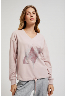 WOMEN'S SWEATSHIRT Z-BL-4520 PINK