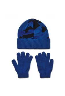 B Beanie/Glove Combo-BLU