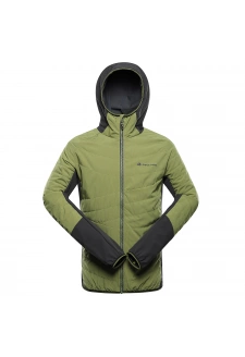 Pánská zateplená bunda ALPINE PRO MORGEN turtle green