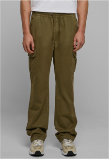 Cotton Cargo Pants tiniolive