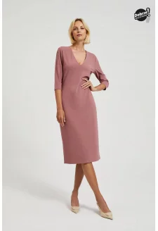 WOMEN'S DRESS Z-SU-4508 DUSTY PINK