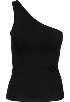Ladies Asymmetric Top black