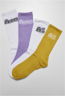 Hell Heaven Socks 4-Pack multicolor