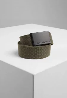 Canvas Belt olive/black