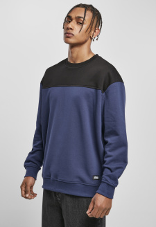 Upper Block Crewneck darkblue/black