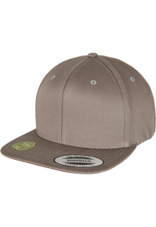 Organic Cotton Snapback pale grey