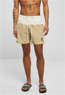 Block Swim Shorts unionbeige/softseagrass