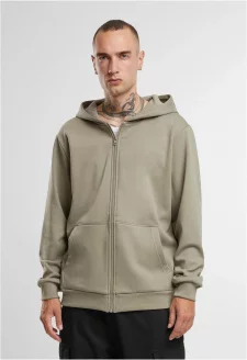 Cozy Zip Hoody palegreen