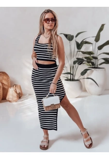 Komplet damski one size SUMMERSA czarny Dstreet AY1142