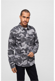 Vintage Shirt grey camo