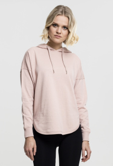 Ladies Oversized Terry Hoody light rose